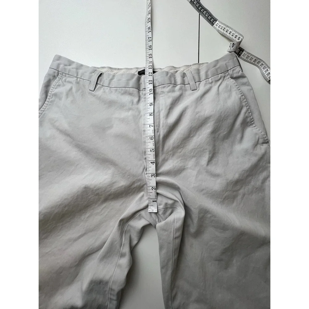 Banana Republic Pants Men Dawson Relaxed Fit Chino Straight Leg Beige 38 x 34